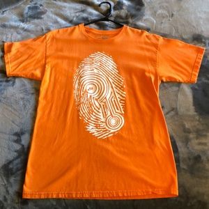 Nike Athletic Footprint/Fingerprint T-Shirt